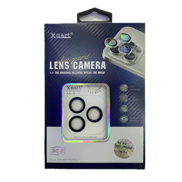 محافظ لنز دوربین ایکس مارت مدل رینگی مناسب برای گوشی موبایل اپل Iphone 17 Pro / 17 ProMax 101515171